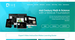 Desktop Screenshot of diveintomath.com